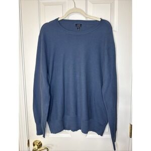 J. Crew Men's Blue Large Sweater